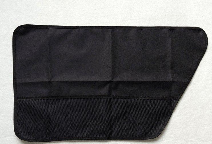 Car Pet Mat Side Door Protector - Anti-Scratch & Anti-Kick Oxford Cloth Protection Mat - Set Of 2-4