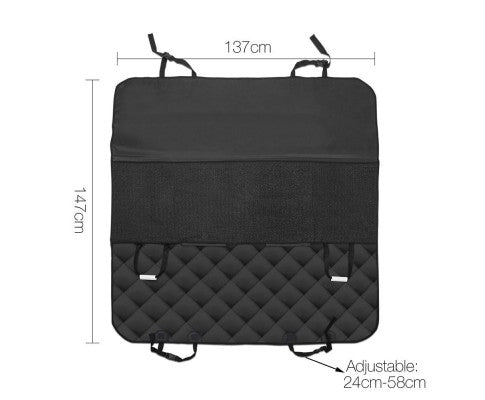  Fast Tails™ 600D Oxford Waterproof Pet Car Seat Protector-1